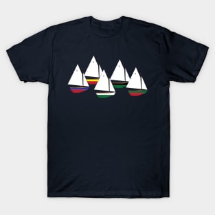 Herreshoff 12 1/2 Sailboats Racing T-Shirt